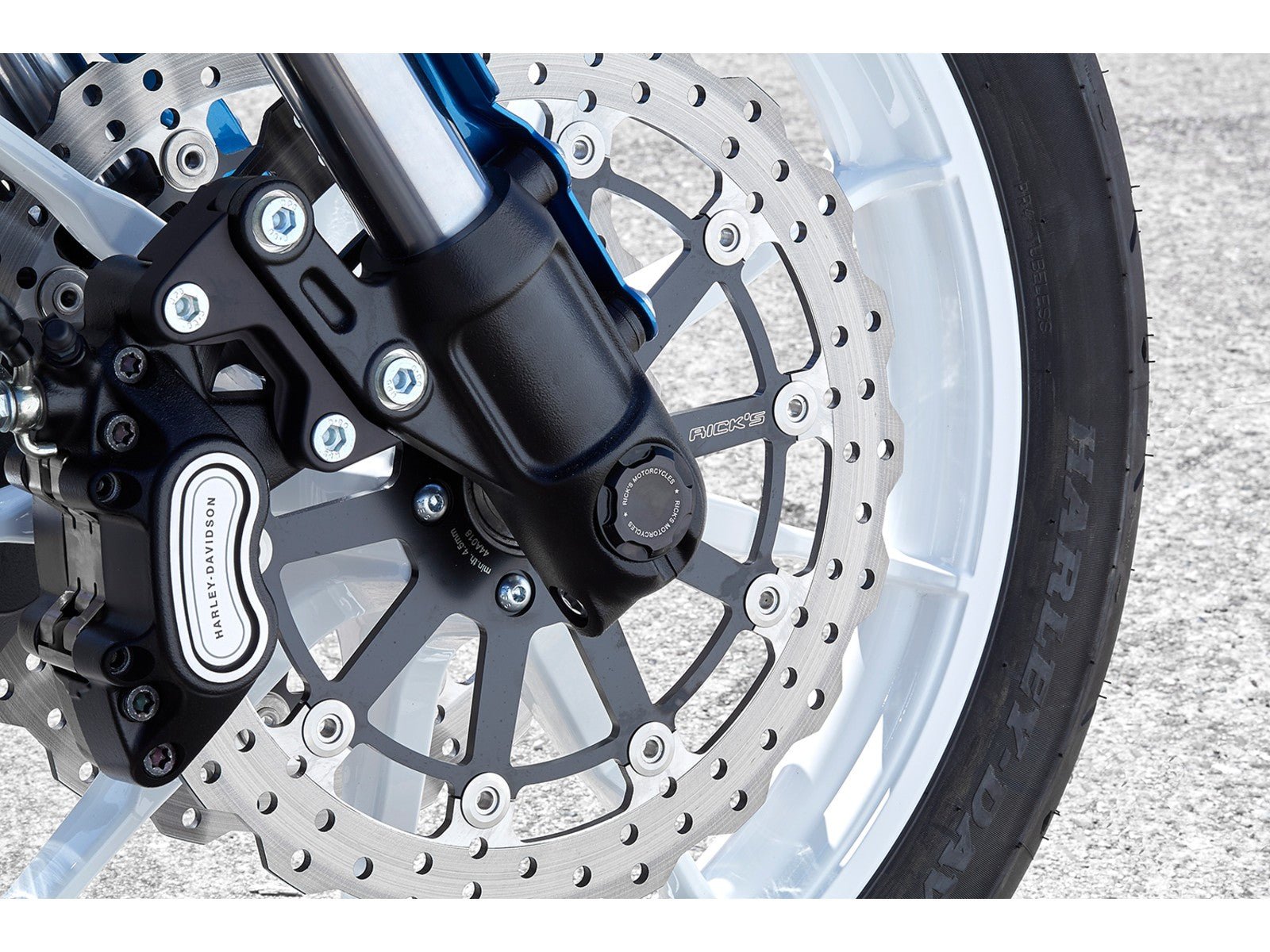 Rick's Front Axle Cover Premium - Low Rider S