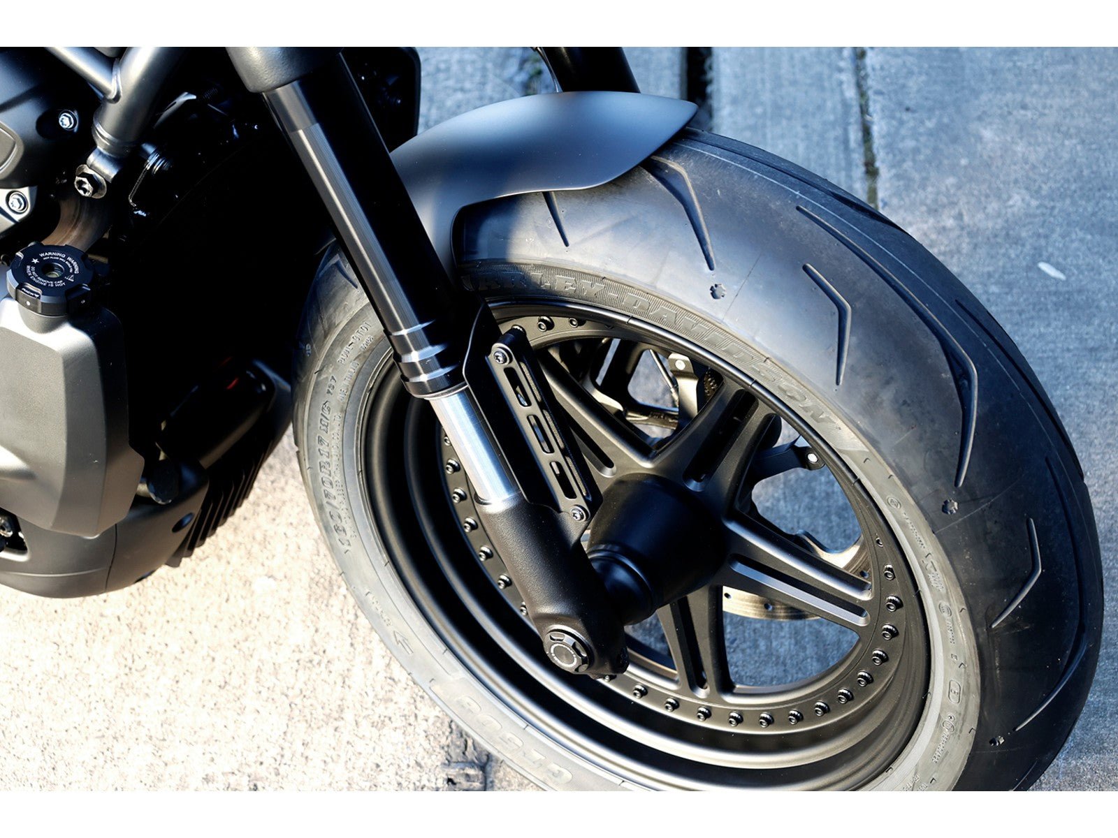 Rick's Front Axle Cover Set - Sportster S / Nightster - Rick's Motorcycles USA - Custom Parts for Harley - Davidson