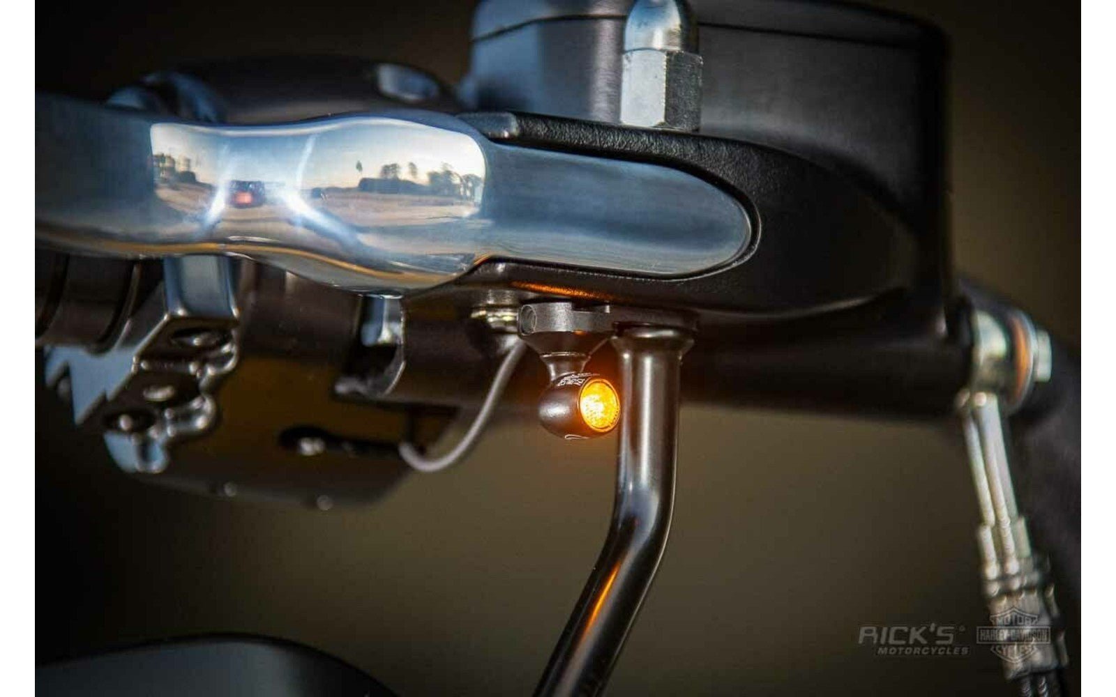 Rick's Front Indicator Brackets with Atto - Universal
