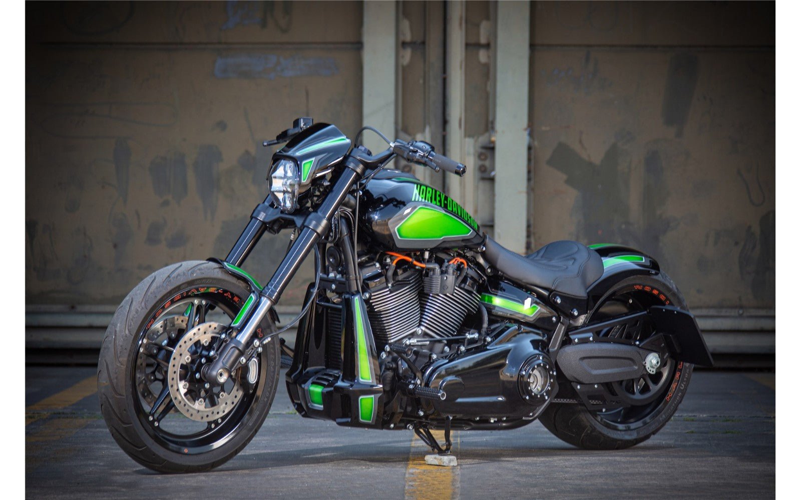 Rick's Front Indicator Brackets with indicators - FXDR