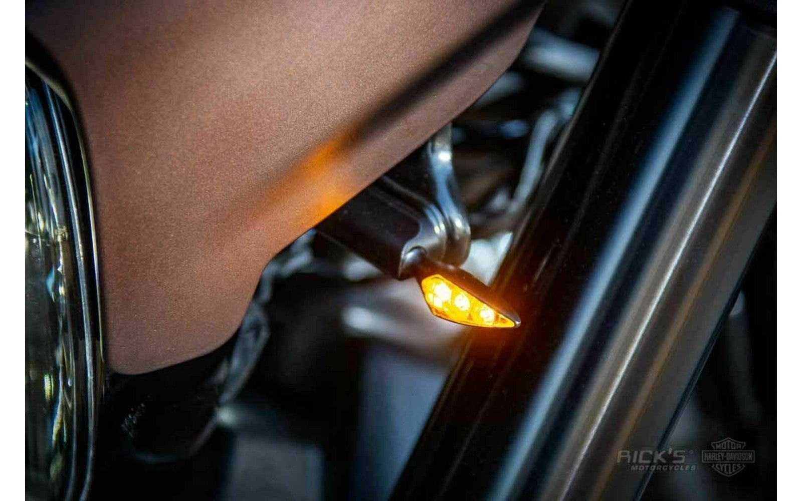 Rick's Front Indicator Brackets with indicators - FXDR