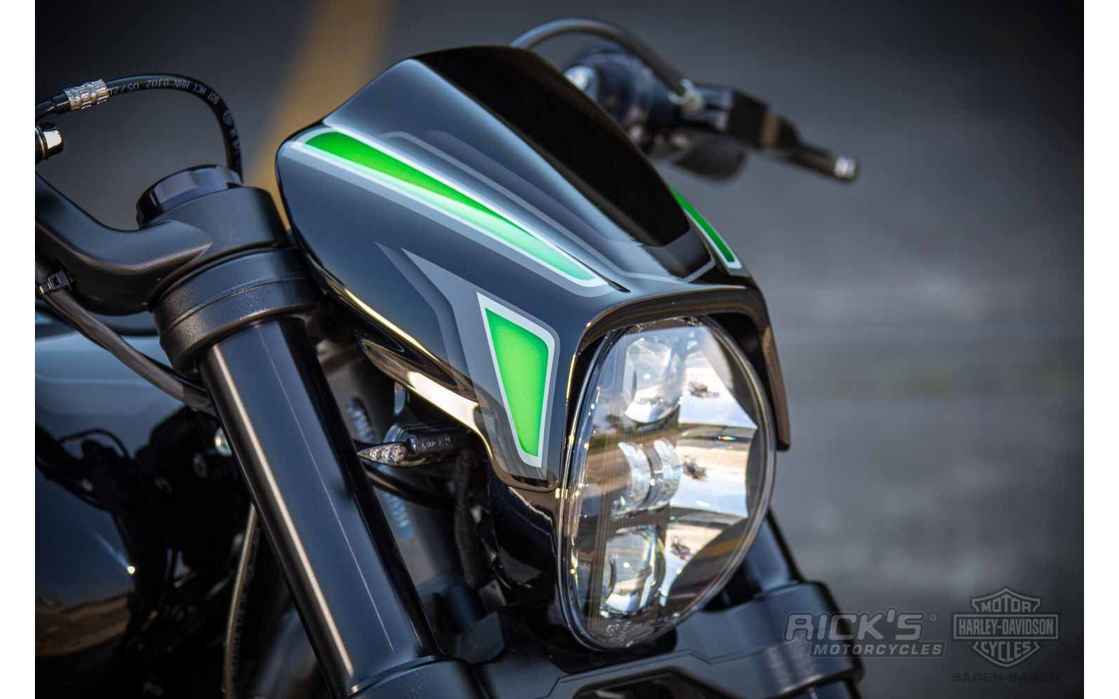Rick's Front Indicator Brackets with indicators - FXDR