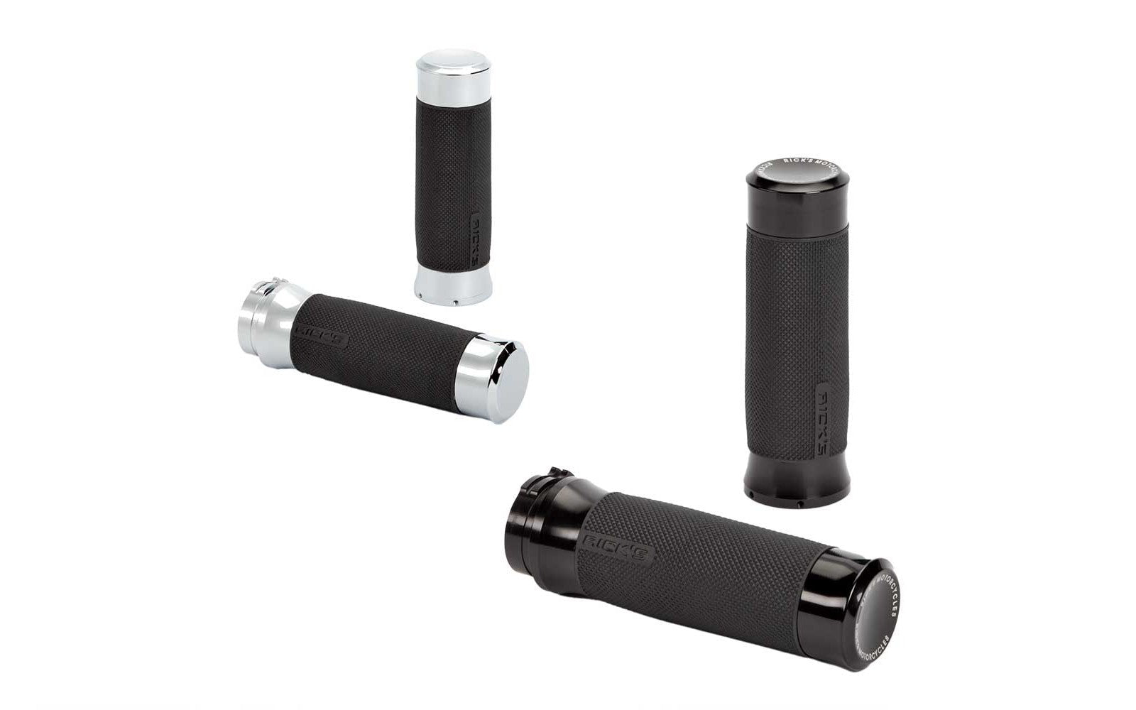 Rick's Grips Set "Good Guys" Chrome / Cable - Universal