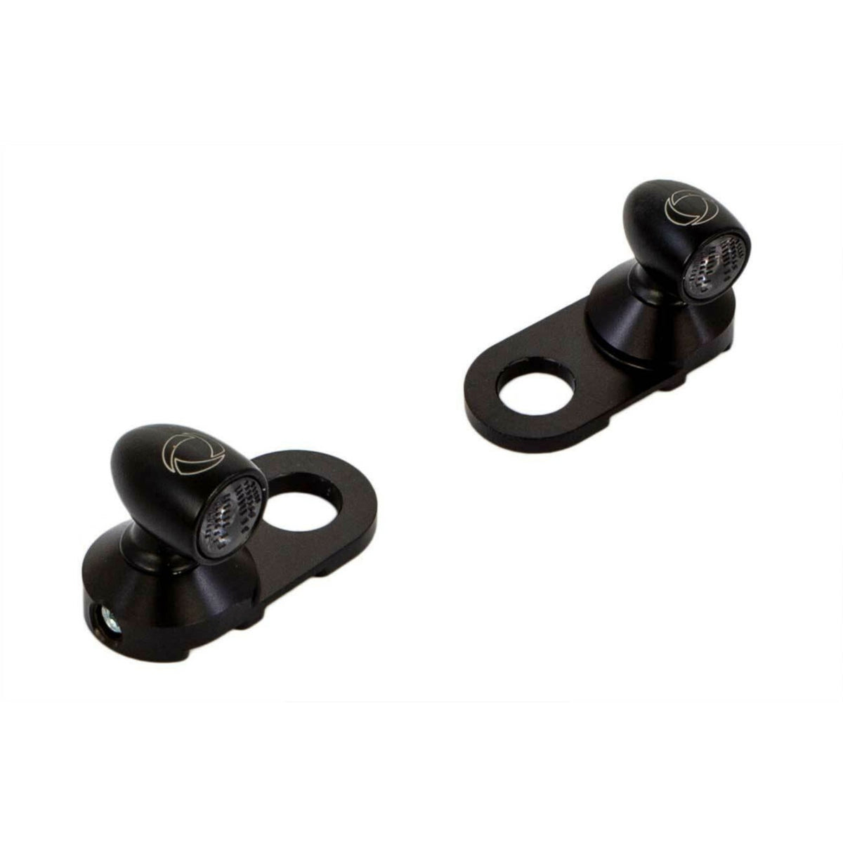 Rick's Front Indicator Brackets with Kellermann Atto Dark turn signals