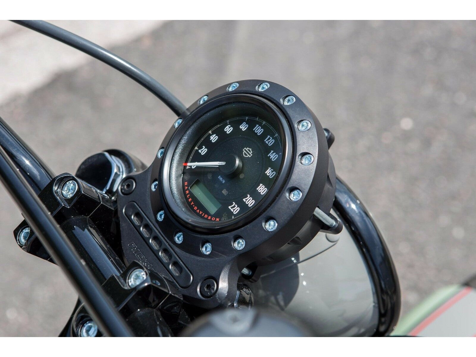 Rick's Sportster Iron Speedo Housing - Sportster Iron 09-15