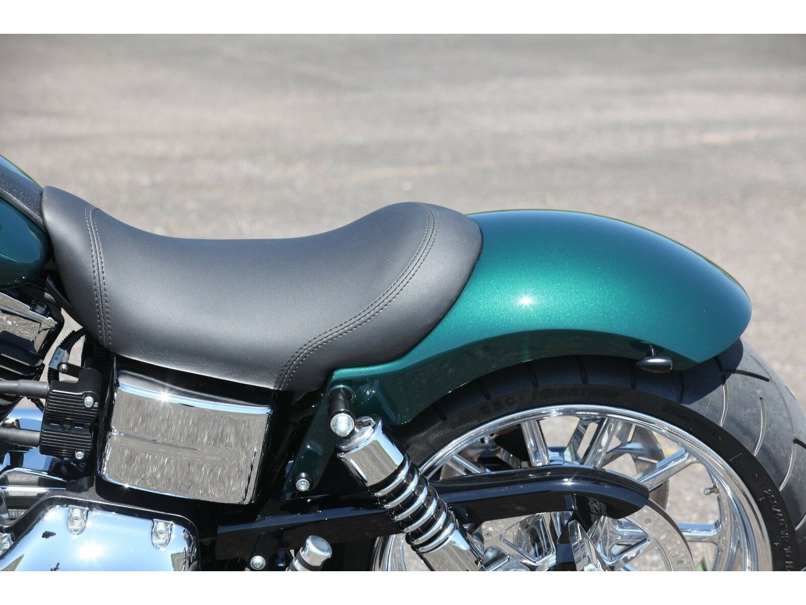 Rick's Steel Rear Rear Fender 300 Tire - Softail 00-06