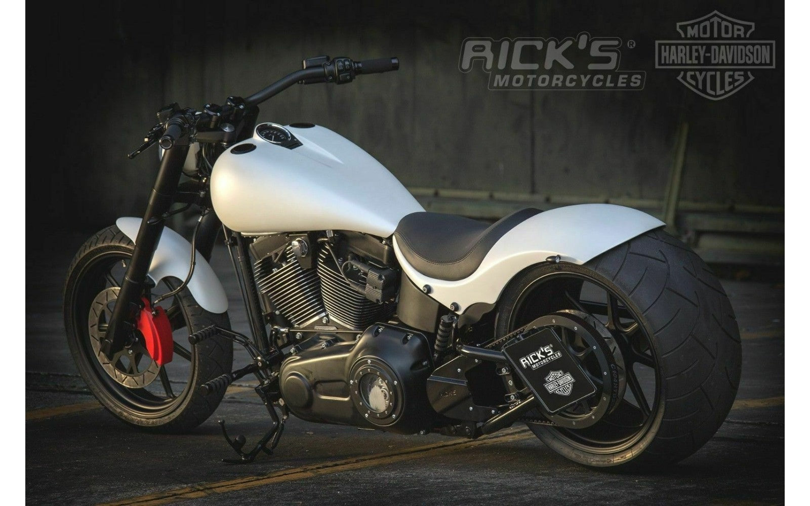 Junta tórica para controles delanteros de Rick, OEM, negra - Softail 18 en adelante