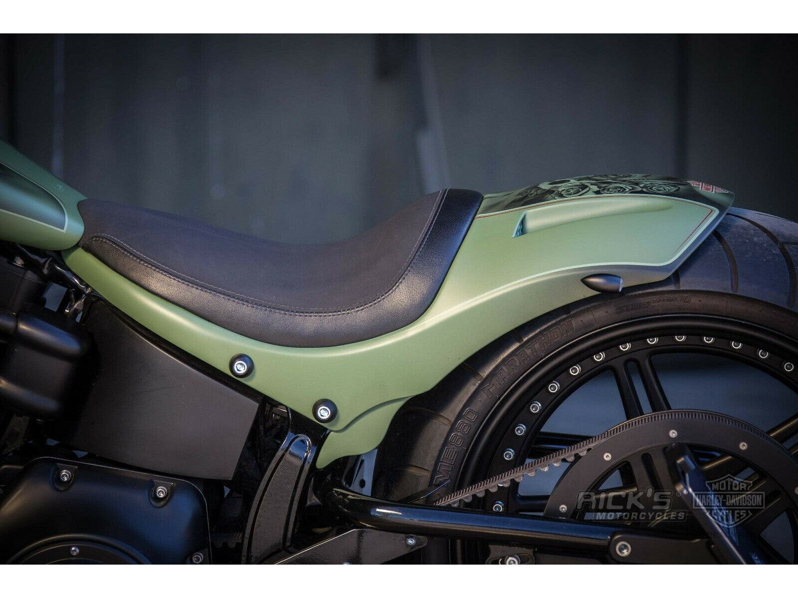 Rick's Rear Fender "Short Cut Race" 300 Wheel - Softail 07-17