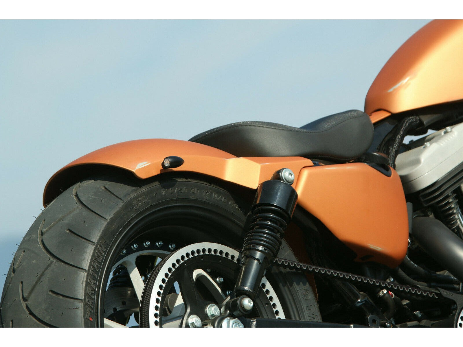 Rick's 180/210/240 Steel Rear Fender - Sportster 10-up