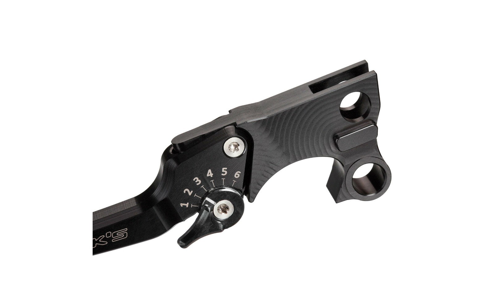 Rick's Adjustable Levers Set "Good Guys" Black - Touring 08-13