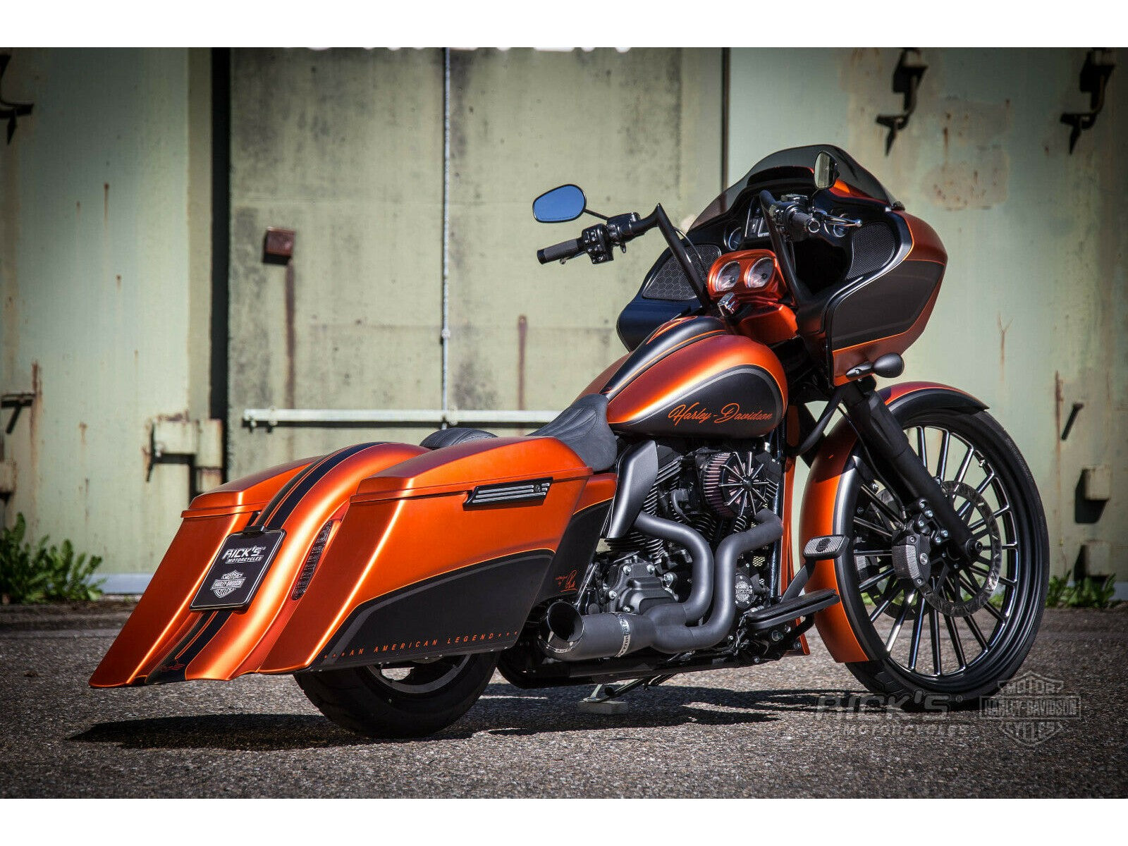 Ricks Umbausatz für die Hinterachse „Rick Rod“ – Touring 09-13