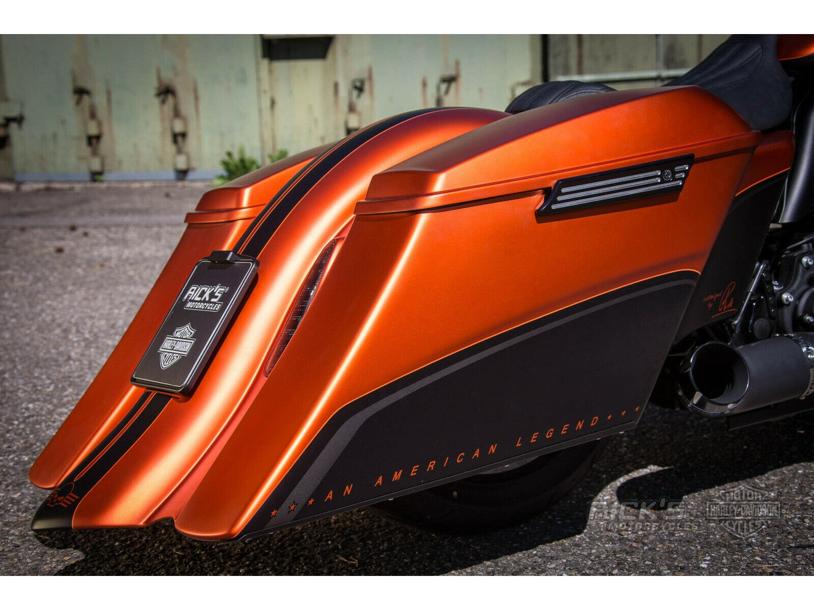 Ricks Umbausatz für die Hinterachse „Rick Rod“ – Touring 09-13