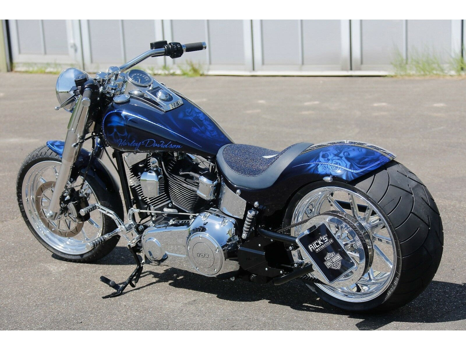 Rick's 30mm Bar Risers "Classic" Polished