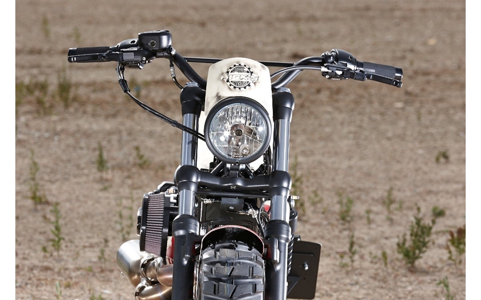 Rick's Headlight Mask - Sportster 48
