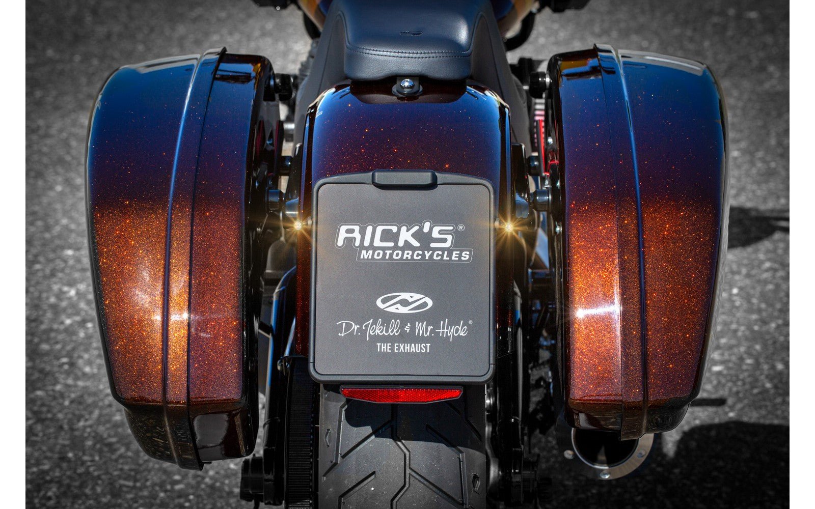 Rick's License Plate Base Plate with Atto DF 3-1 - Universal