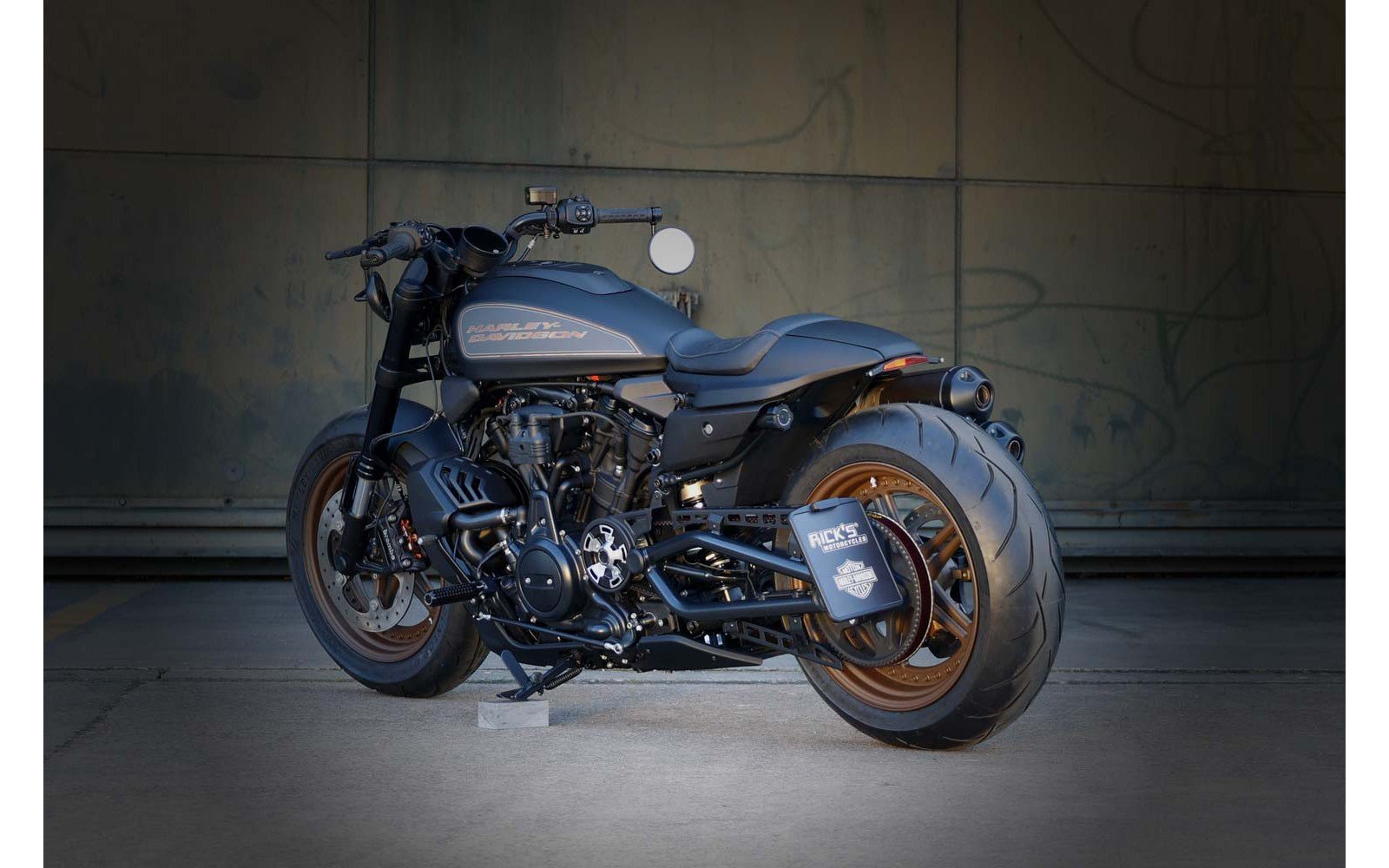 Rick's License Plate Holder - Sportster S 21-up