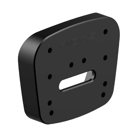 Rick's License Plate With Mounting Adaptor - CVO 23.5 - up / Touring 24 - up - Rick's Motorcycles USA - Custom Parts for Harley - Davidson