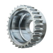 Rick's Offset Pulley 17mm/200-210 Tire - Sportster 04-up