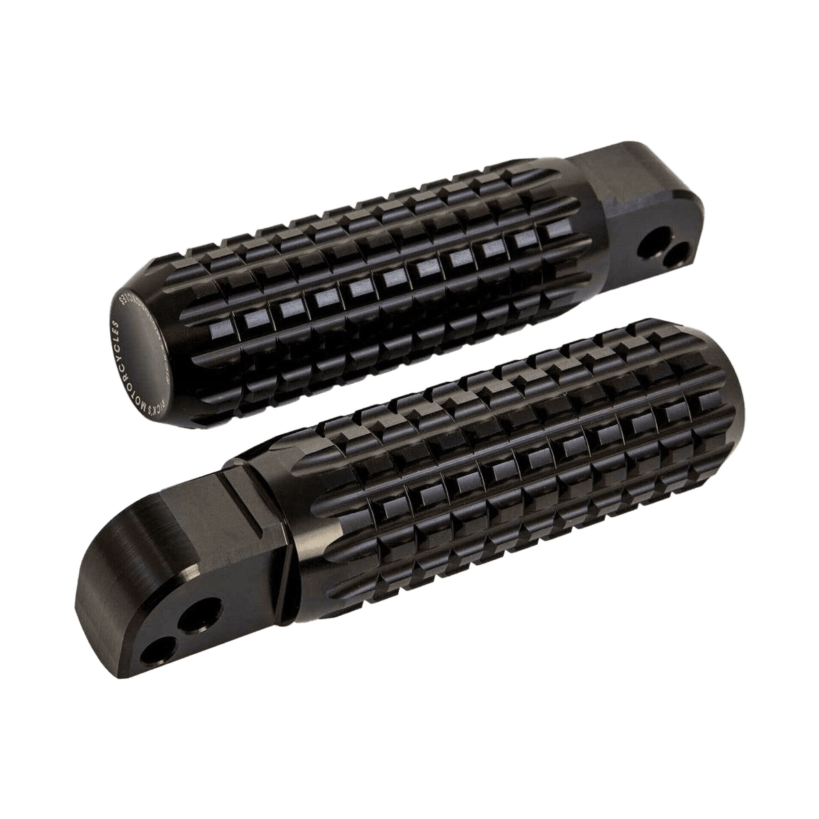 Rick's Passenger Pegs "AK4.7" Black - Softail 18-up