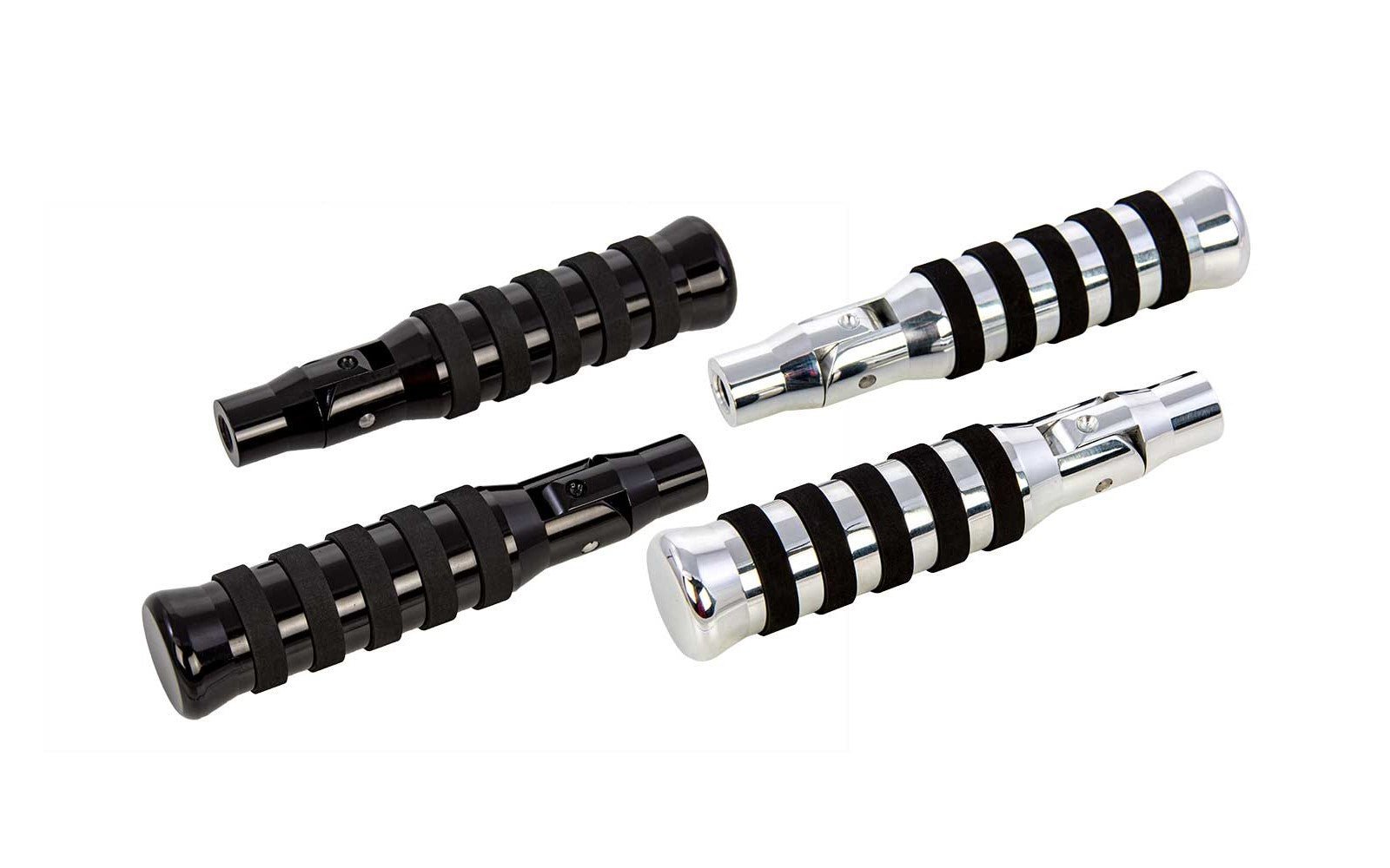 Rick's Passenger Pegs "O-ring" Black - Universal