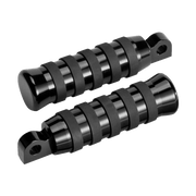 Rick's Passenger Pegs "O-Ring" Black - Universal