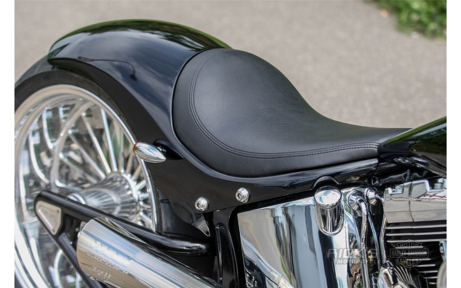Rick's Read Steel Fender Mounting Kit - Softail 08-up