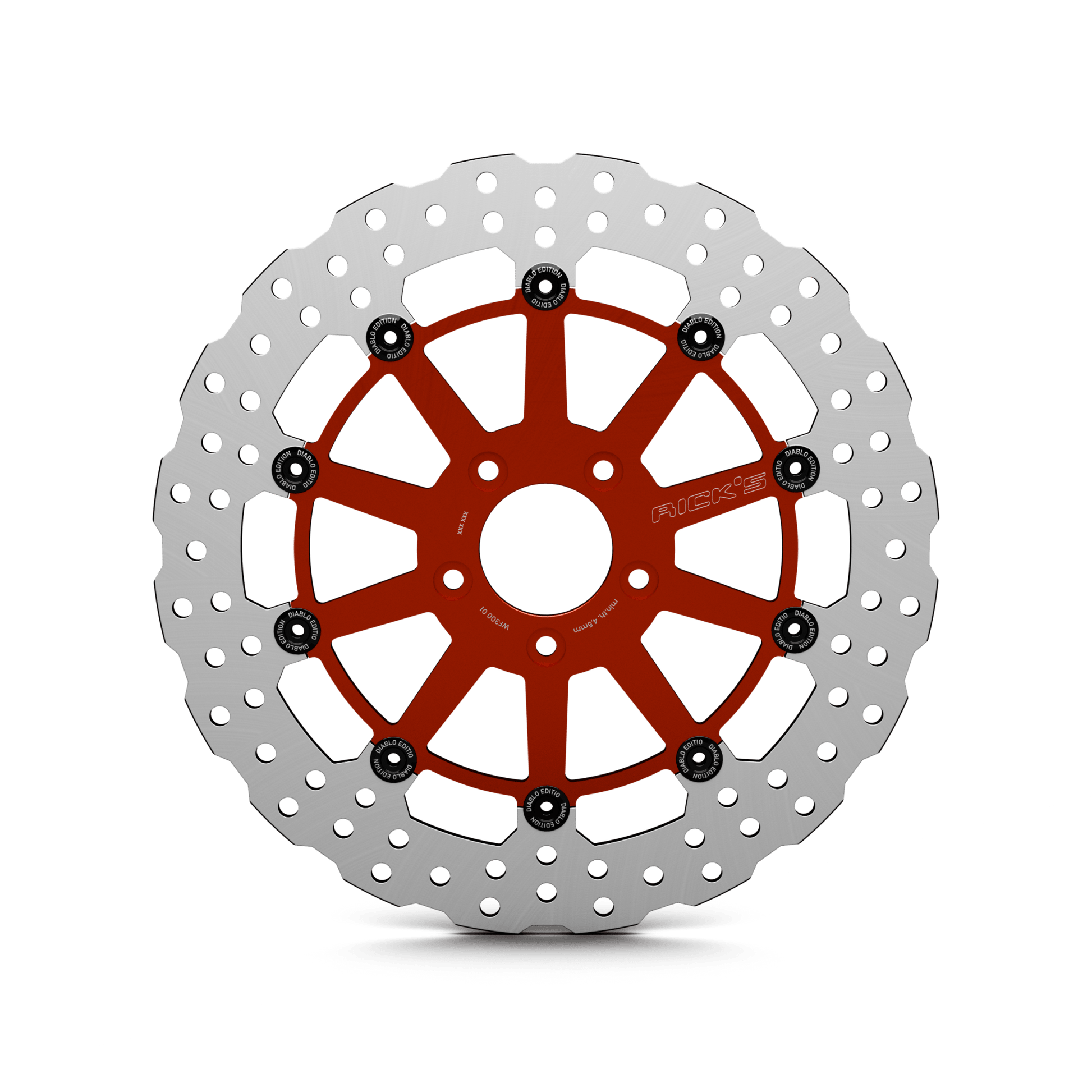 Rick's Rear 11.5"/292mm Wave "El Diablo" Brake Rotor - Rick's Motorcycles USA - Custom Parts for Harley - Davidson