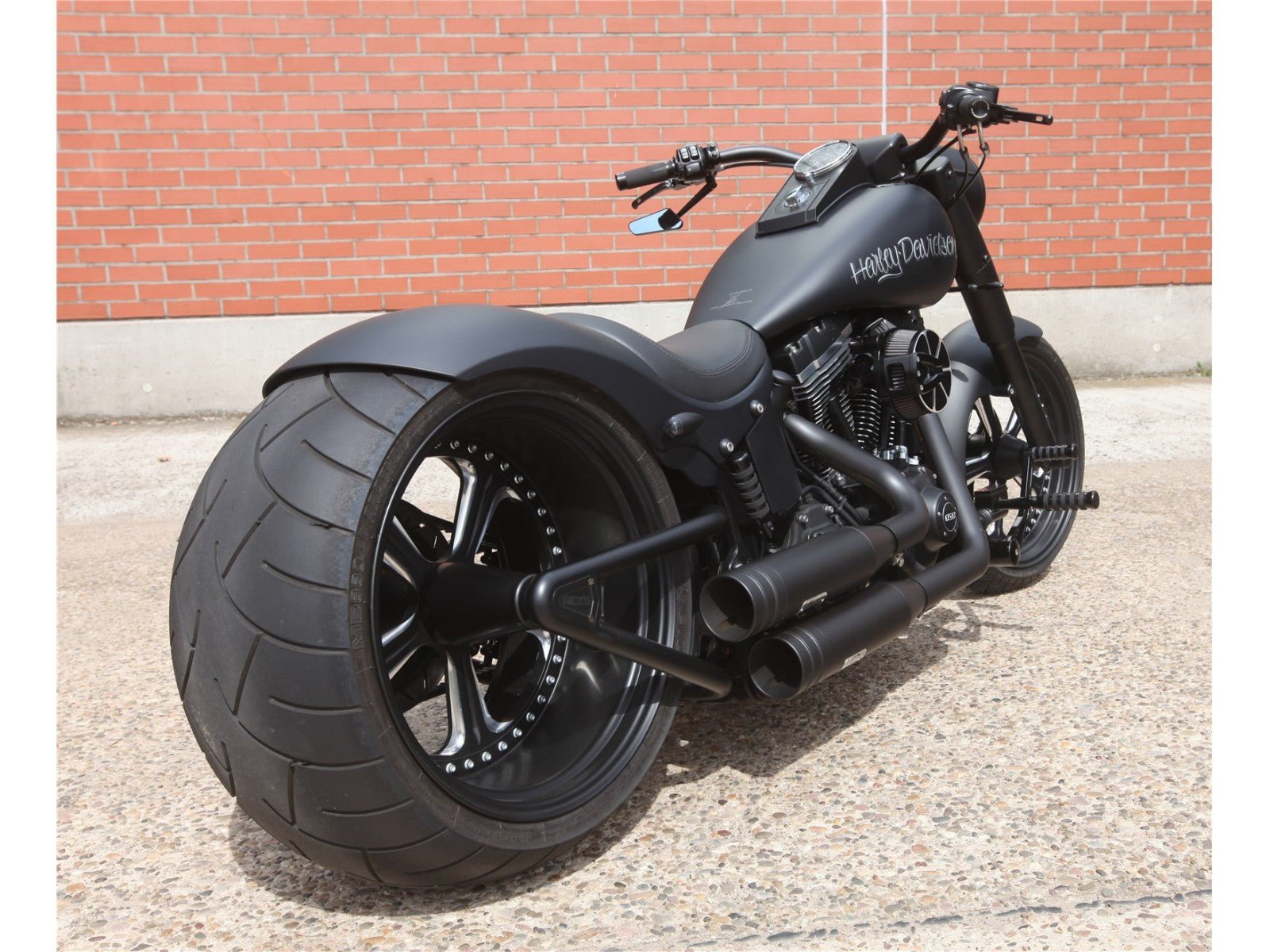 Rick's Rear Fender 300 GRP - Softail 00-06