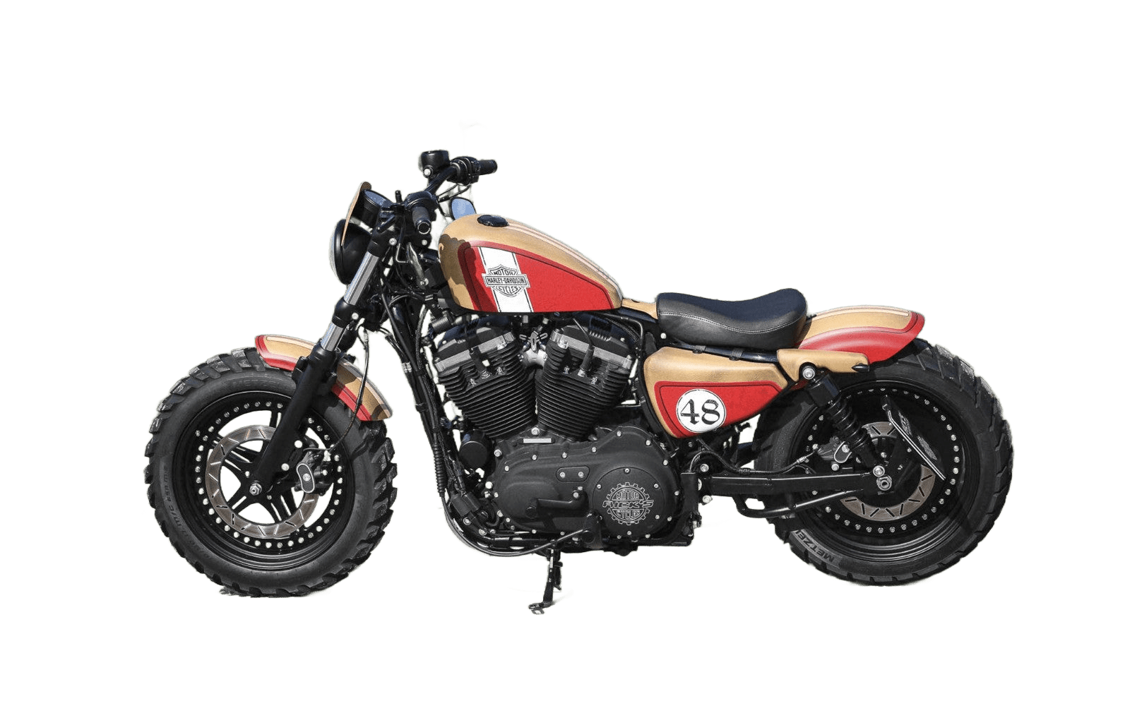 Rick's Rear Fender "Bobber GRP" Long - Sportster 10 - up - Rick's Motorcycles USA - Custom Parts for Harley - Davidson