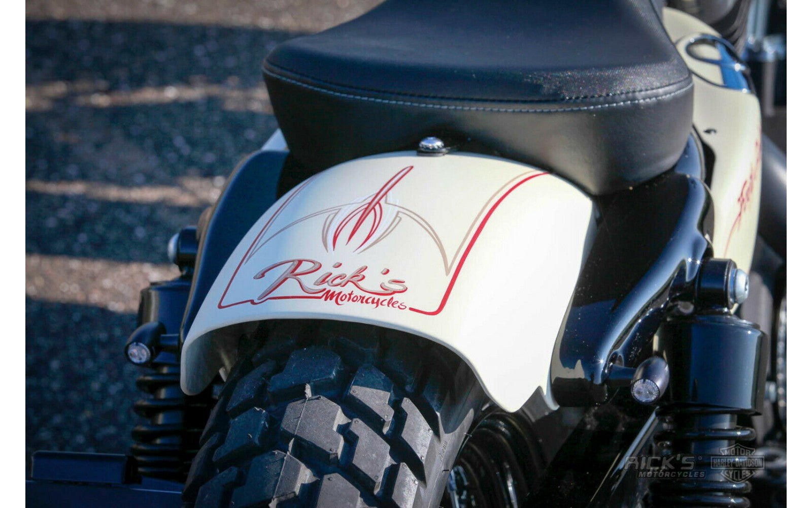 Rick's Rear Fender "Bobber GRP" Short - Sportster 10 - up - Rick's Motorcycles USA - Custom Parts for Harley - Davidson