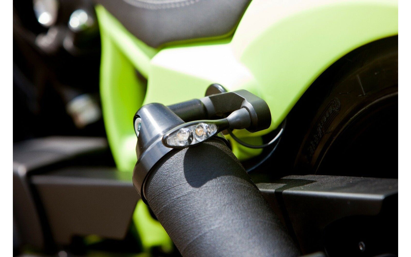 Rick's Rear Indicator Brackets Matte Black - Universal