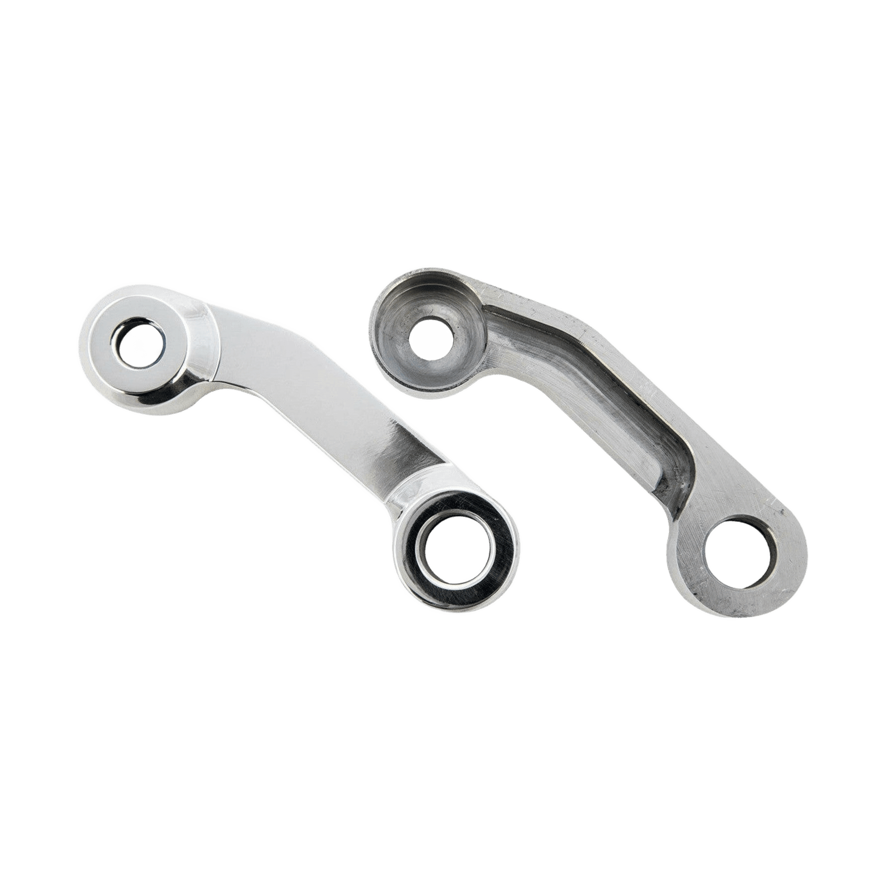 Rick's Rear Indicator Brackets Polished - Universal