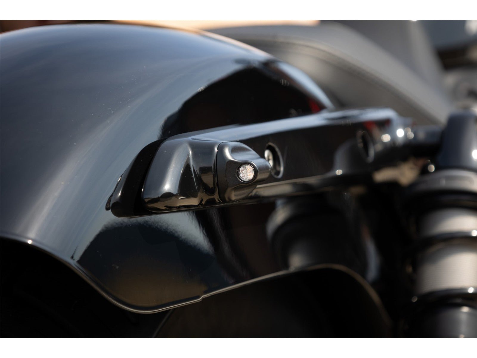 Rick's Rear Indicator Brackets with Atto 3-1 - Nightster 22-up