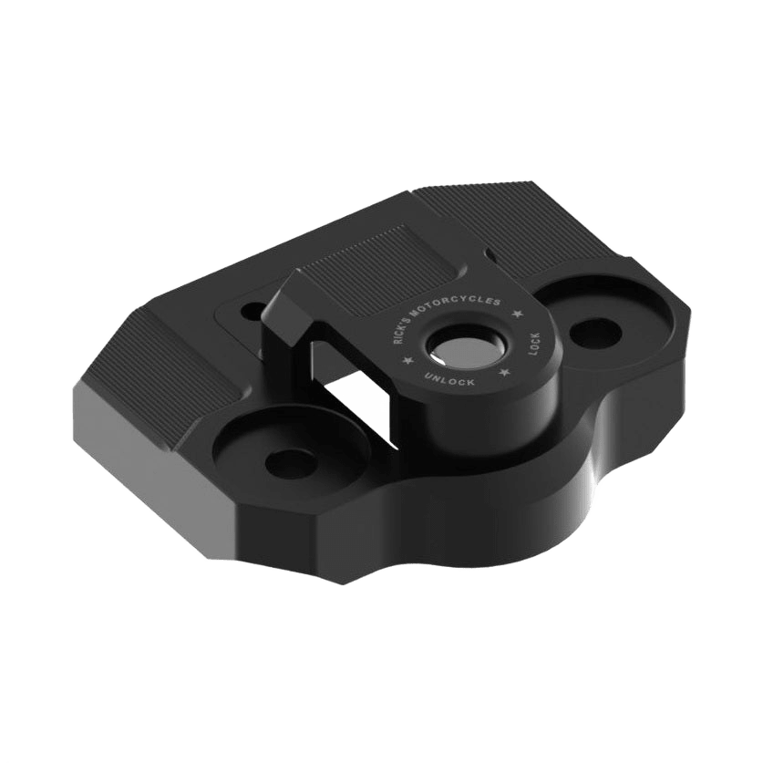 Rick's Riser Relocation 1.75"/45mm Plate - CVO 23.5 - up / Touring 24 - up - Rick's Motorcycles USA - Custom Parts for Harley - Davidson