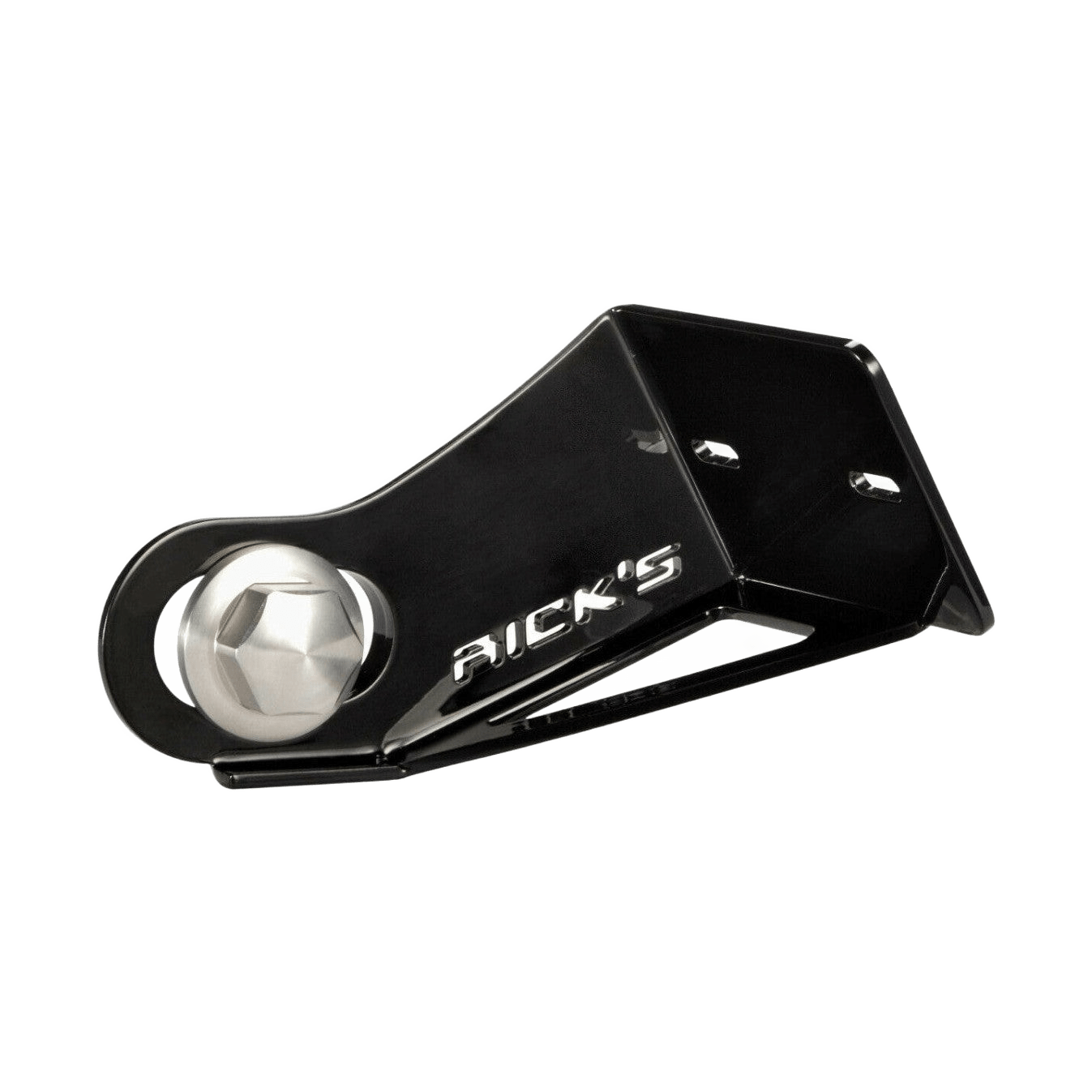 Rick's Side License Plate Bracket / Black Matte - Breakout 13 - 17 - Rick's Motorcycles USA - Custom Parts for Harley - Davidson