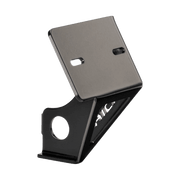 Rick's Side License Plate Bracket / Gloss Black - Softail 00-07