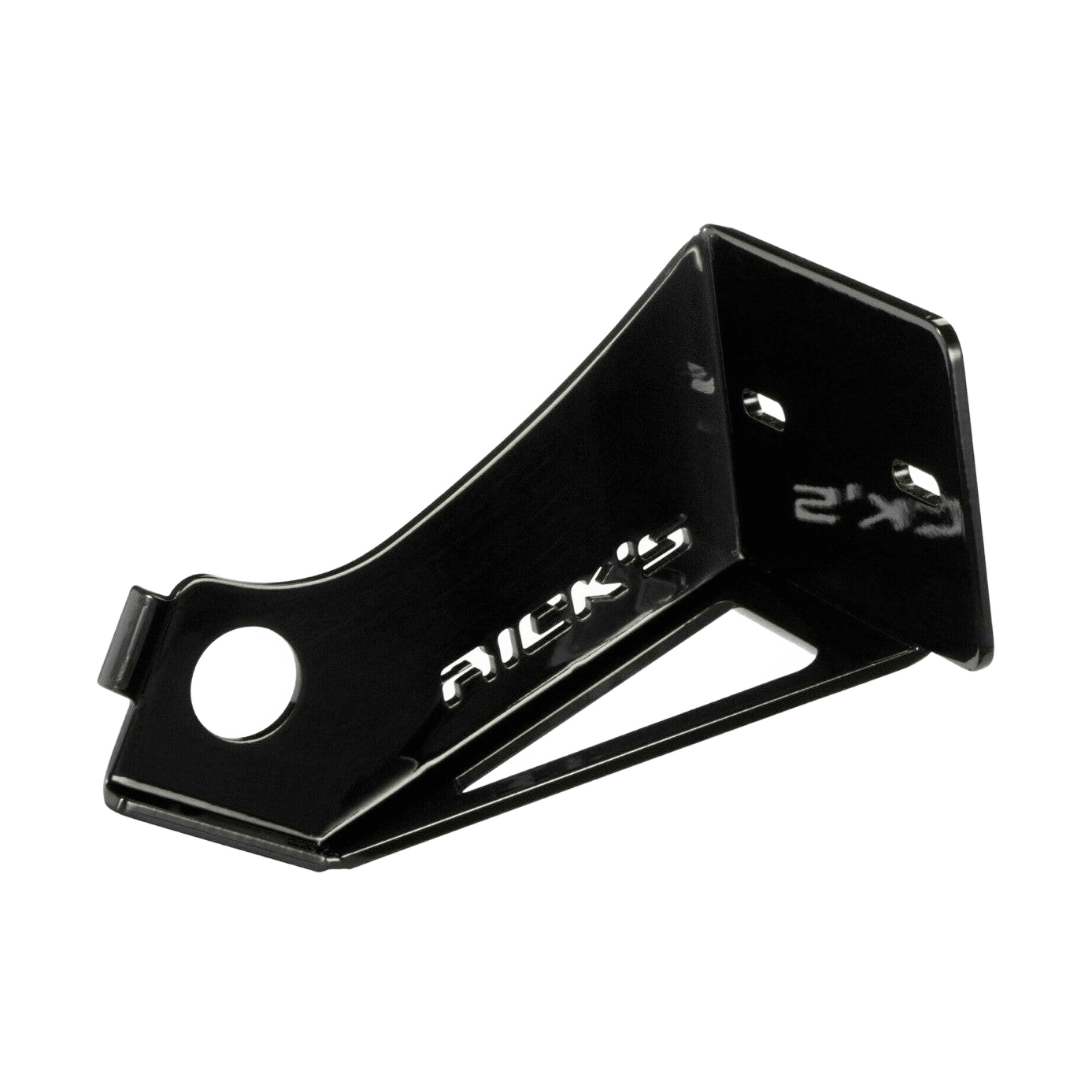 Rick's Side License Plate Bracket / Gloss Black - Sportster 05 - 20 / Nightster 22 - up - Rick's Motorcycles USA - Custom Parts for Harley - Davidson