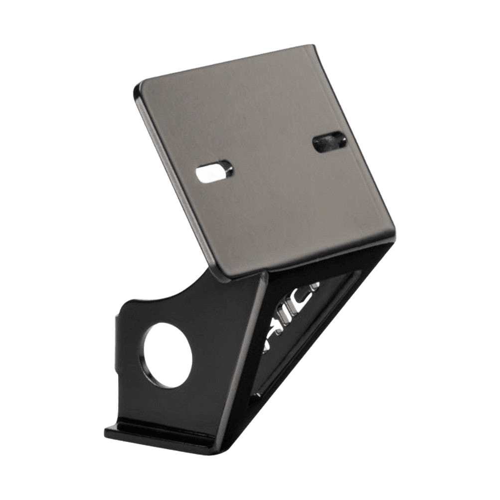 Rick's Side License Plate Bracket / Matte Black - Softail 00-07