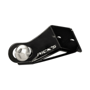 Rick's Side License Plate Bracket / Matte Black - Softail 18 - up - Rick's Motorcycles USA - Custom Parts for Harley - Davidson