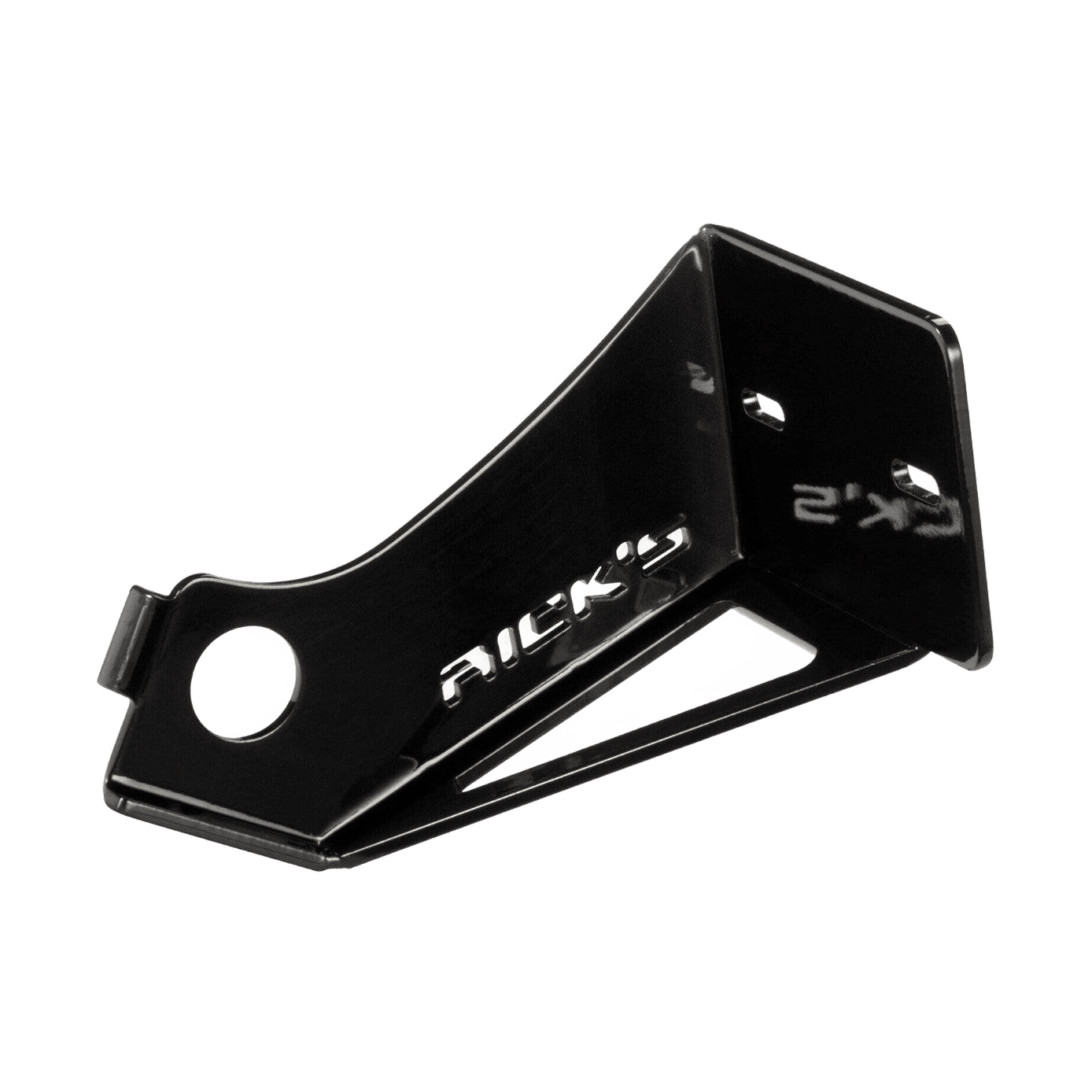 Rick's Side License Plate Bracket / Matte Black - Sportster 05-20 / Nightster 22-up