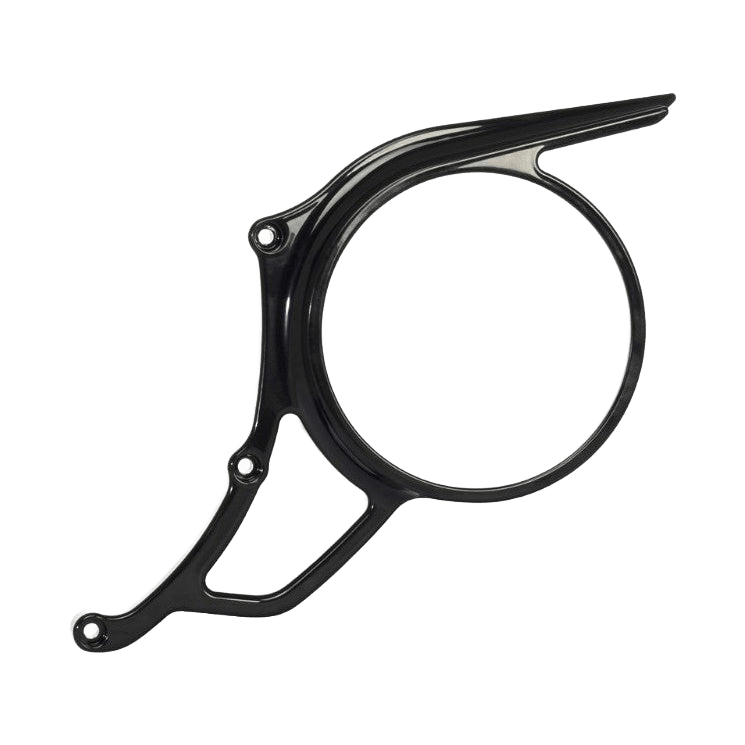 Rick's Single-Sided Swingarm Belt Guard - Softail 18-up