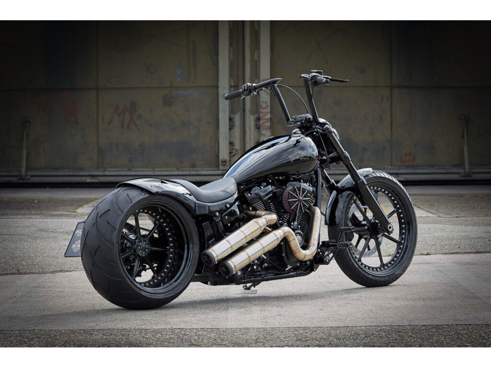 Rick's Single - Sided Swingarm - Softail 18 - up - Rick's Motorcycles USA - Custom Parts for Harley - Davidson