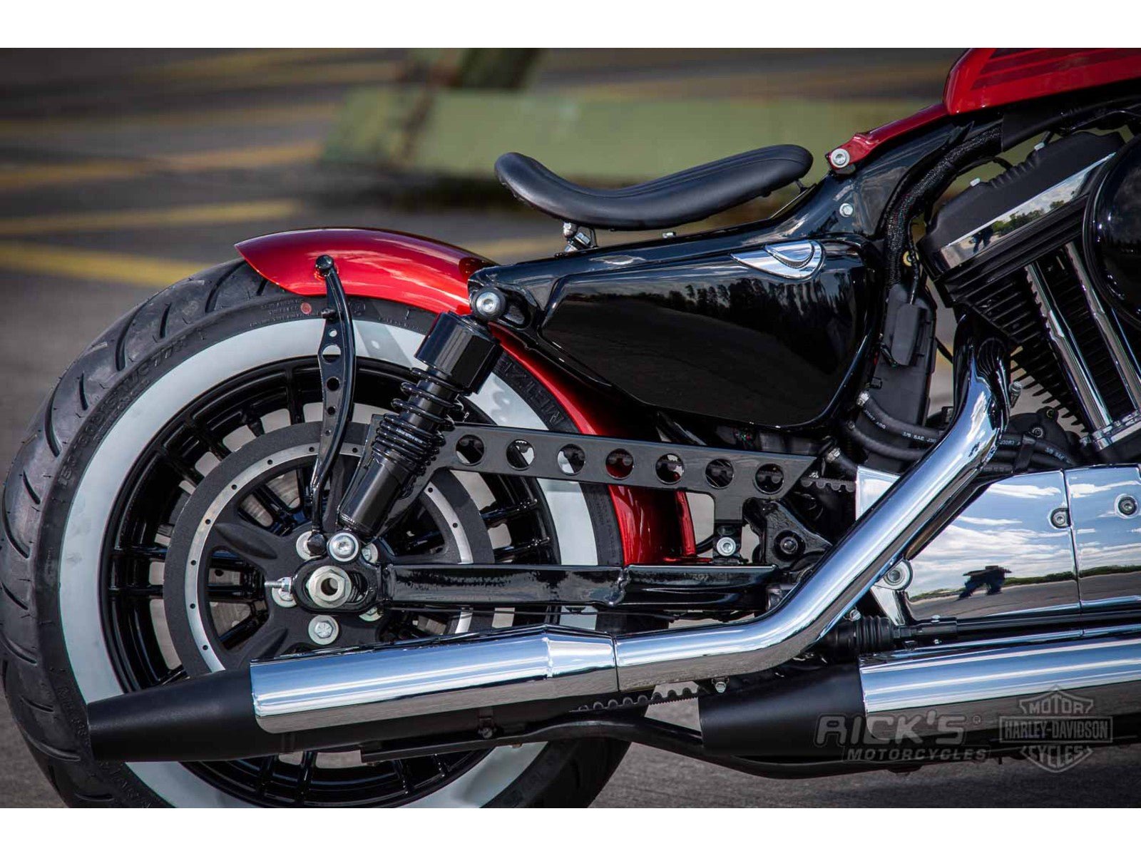 Rick's Solo Seat "Bobber" Conversion Bracket - Sportster 10 - up - Rick's Motorcycles USA - Custom Parts for Harley - Davidson