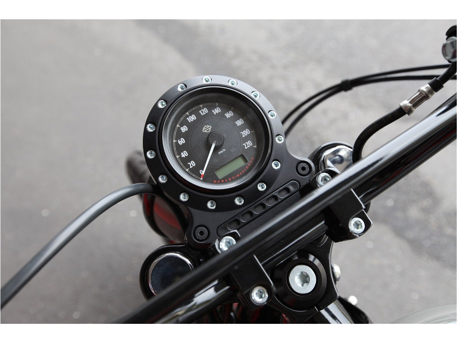 Rick's Sportster Iron Speedo Housing - Sportster Iron 16-up