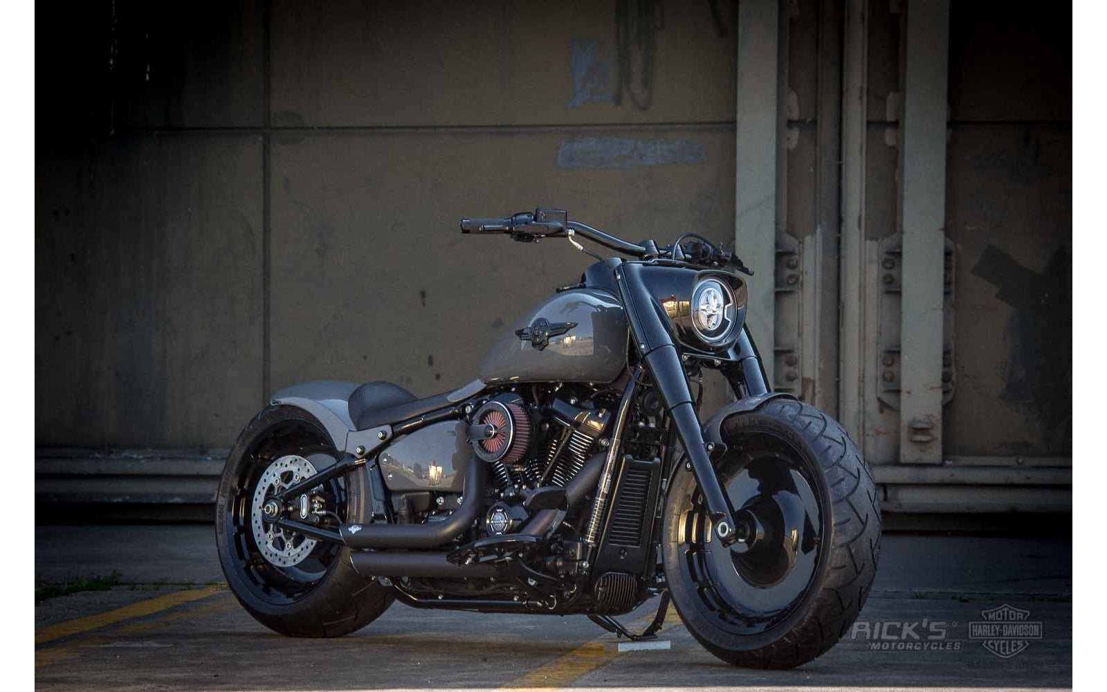 Rick's Steel Front Fender "Long" - Fat Boy 18 - up - Rick's Motorcycles USA - Custom Parts for Harley - Davidson