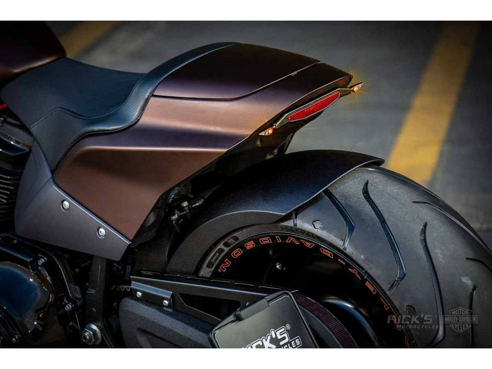 Rick's Steel Rear Fender - FXDR