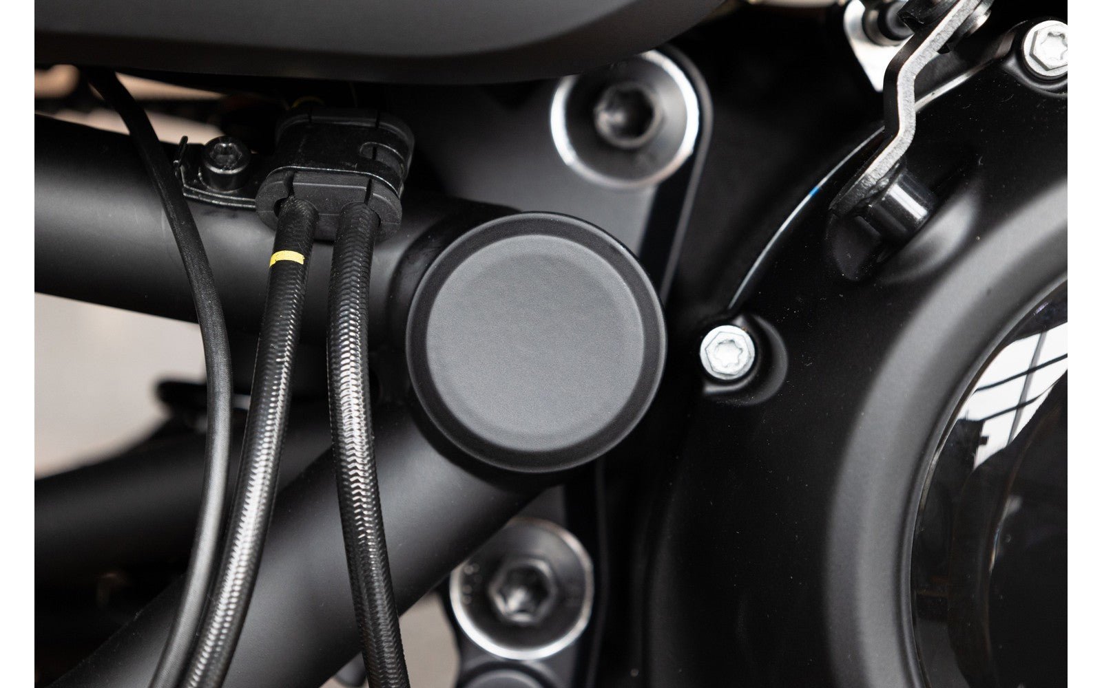 Rick's Swingarm Axle Cover Set - Sportster S 21 - up - Rick's Motorcycles USA - Custom Parts for Harley - Davidson