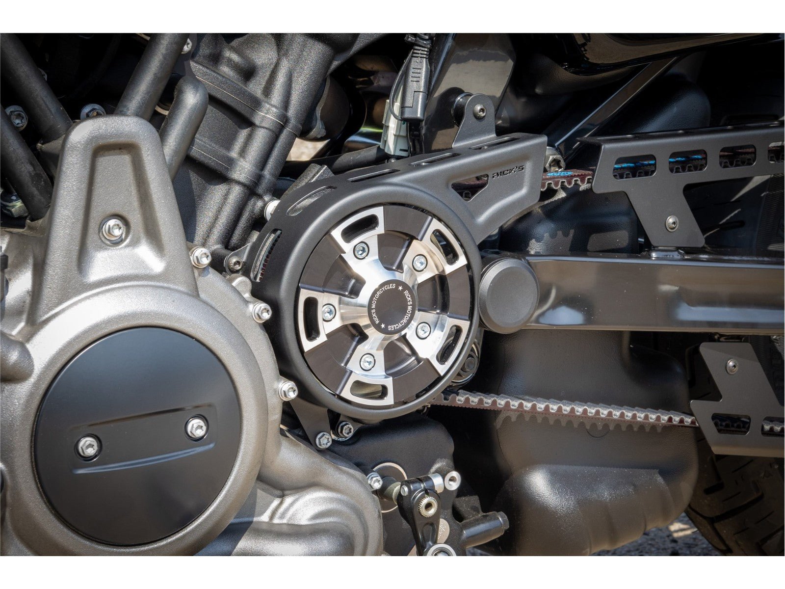 Rick's Swingarm Axle Cover Smooth - Nightster 22-up