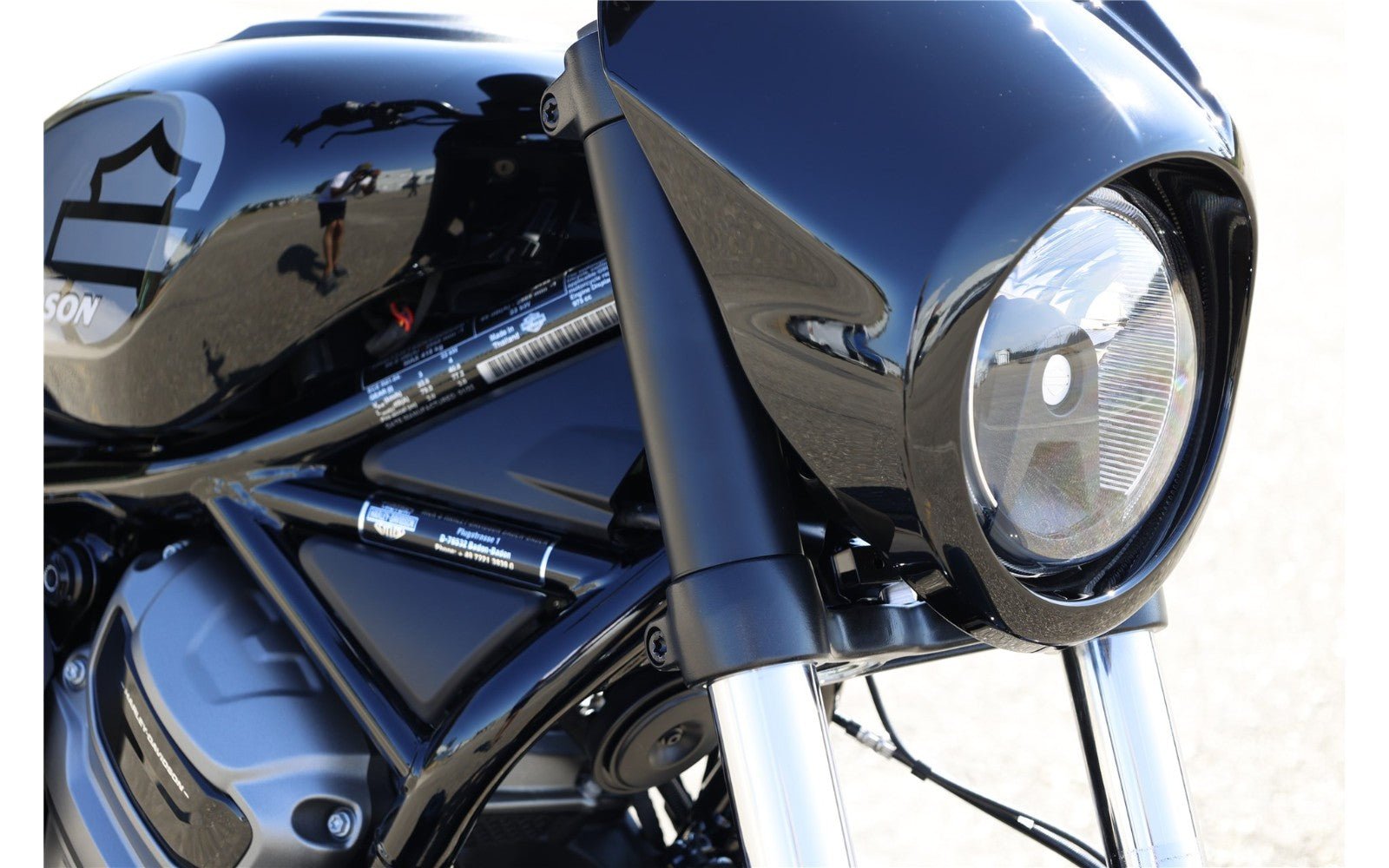 Rick's Top Fork Covers - Nightster 22-up
