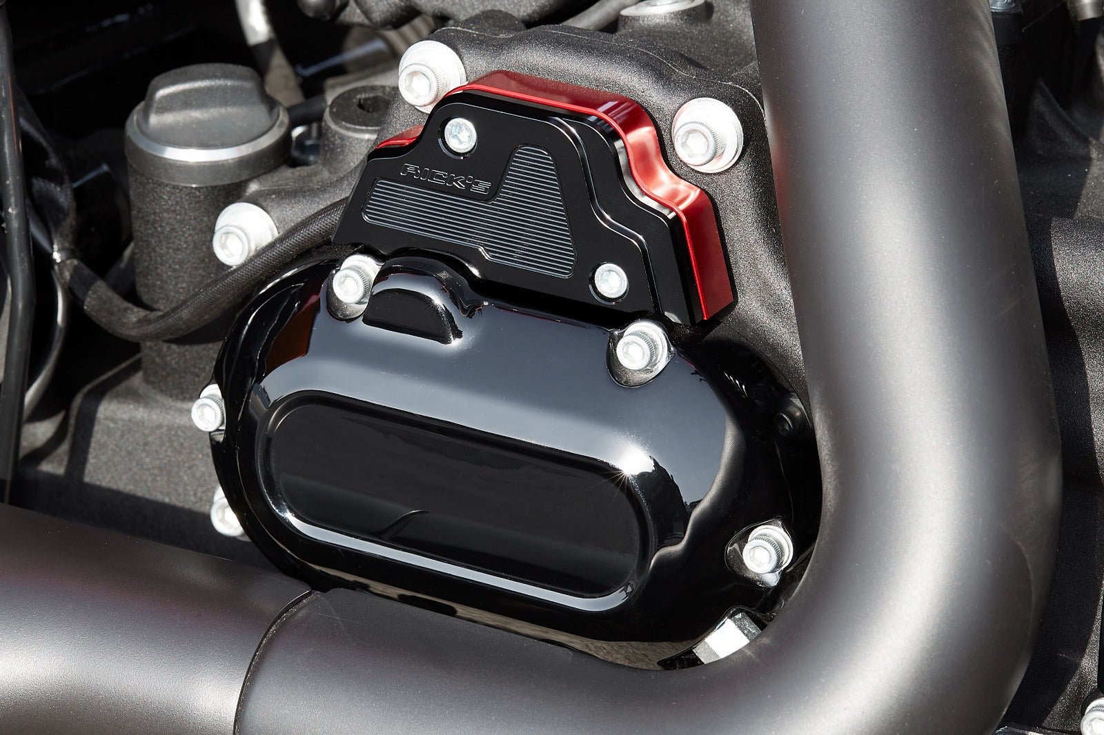 Rick's Transmission Sensor Cover - Touring 23.5 - up / Softail 25 - up - Rick's Motorcycles USA - Custom Parts for Harley - Davidson